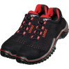 Bezpečnostná obuv pre ženy (Farba Čierna A Červená, Veľkosť 36)