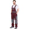 SPODNIE OCHRONNE OGRODNICZKI pre mužov (Farba bordová-šedá, Veľkosť 46)