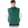 BEZRĘKAWNIK OCHRONNY OCIEPLANY pre mužov (Farba zelená, Veľkosť L)