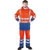 KOMPLET OCHRONNY PRZECIWDESZCZOWY pre mužov (Farba oranžová-modrá, Veľkosť 2XL)