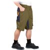 SPODNIE OCHRONNE DO PASA - KRÓTKIE pre mužov (Farba khaki-navy-orange, Veľkosť 2XL)