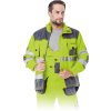 BLUZA OCHRONNA pre mužov (Farba žltá-ocelová-čierna, Veľkosť 2XL)