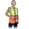 69814 5 kamizelka ostrzegawcza pre muzov farba neonova zlta vystrazna oranzova velkost 2xl