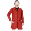 70579 13 fartuch ochronny pre muzov farba cervena velkost 2xl