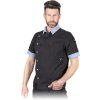 70723 7 bluza kucharska ochronna pre muzov farba cierna velkost 2xl