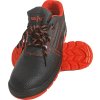 BUTY BEZPIECZNE pre mužov (Farba červená-čierna, Veľkosť 39)