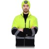 BLUZA OCHRONNA Z POLARU pre mužov (Farba žlto-čierna, Veľkosť 2XL)