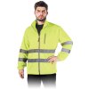 BLUZA OCHRONNA Z POLARU pre mužov (Farba žltá, Veľkosť 2XL)