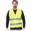 71242 2 kamizelka ostrzegawcza pre muzov farba zlta velkost 2xl