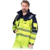Zimná reflexná bunda fluorescenčná L.HOLLMAN