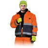 71419 8 kurtka ochronna ocieplana pre muzov farba namornicka modra oranzova velkost 2xl