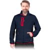 72385 19 bluza z polaru ochronna pre muzov farba namornicka modra cierna cervena velkost 2xl