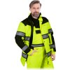 72907 10 kurtka ochronna ocieplana pre muzov farba zlto cierna velkost 2xl