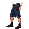 SPODNIE OCHRONNE DO PASA - KRÓTKIE pre mužov (Farba námornícka-modrá-čierna-žltá, Veľkosť 2XL)