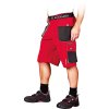 SPODNIE OCHRONNE DO PASA - KRÓTKIE pre mužov (Farba červená-čierno-sivá, Veľkosť 2XL)