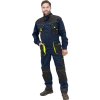 KOMBINEZON OCHRONNY pre mužov (Farba námornícka-modrá-čierna-žltá, Veľkosť 46)