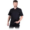 BLUZA KUCHARSKA pre mužov (Farba čierna, Veľkosť 2XL)