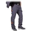75919 6 spodnie ochronne ocieplane do pasa pre muzov farba sedo oranzova velkost 2xl