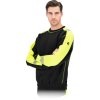 76846 9 bluza ochronna farba cierna neonova zlta velkost 2xl