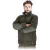 BLUZA Z POLARU OCHRONNA pre mužov (Farba zelená, Veľkosť 2XL)
