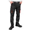 77335 8 spodnie ochronne do pasa pre muzov farba cierna oranzova velkost 46