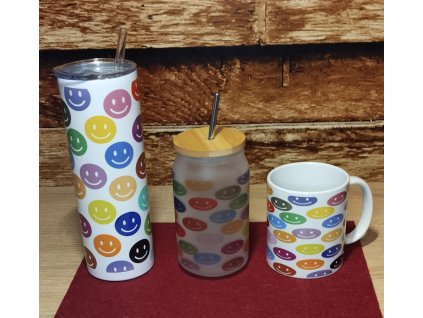 Sada Barevní smajlíci