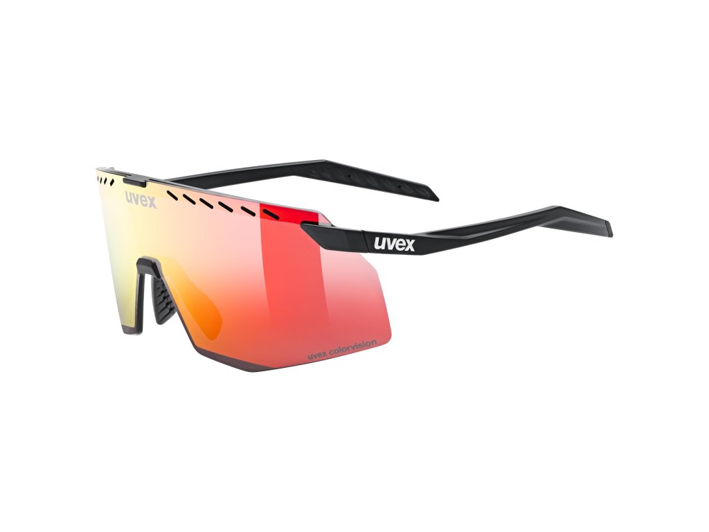 Brýle Uvex PACE STAGE CV BLACK MATT/MIR. RED (S5330522287)