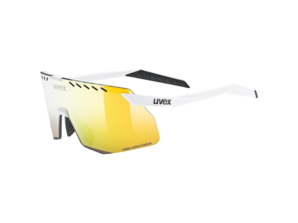 Brýle Uvex PACE STAGE S CV WHITE MATT/MIR.YELLOW (S5330738882)