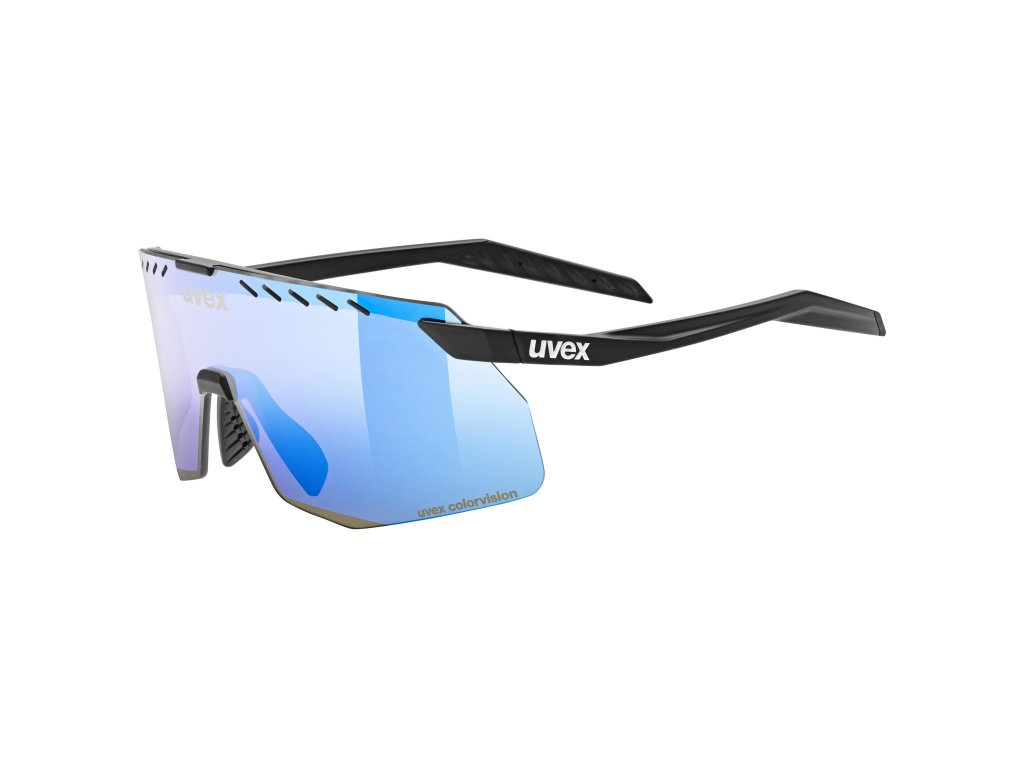 Brýle Uvex PACE STAGE S CV BLACK MATT/MIR.BLUE (S5330732288)
