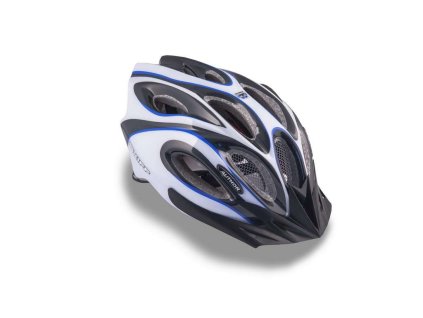 Přilba Author Skiff Inmold 143 modrá/černá/bílá 2022 (Velikost 52-58 cm)