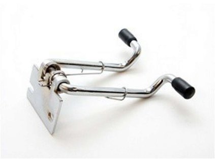 Stojánek na koloběžku středový chrom