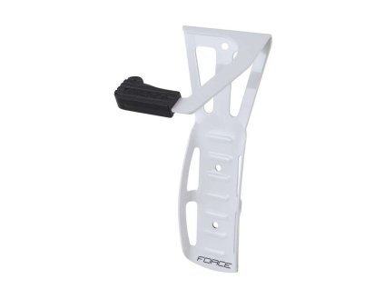 Držák kola Force na zeď za přední kolo Fe bílý