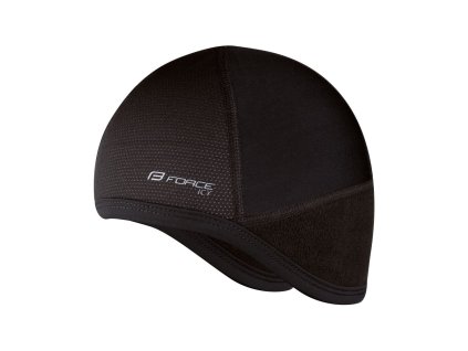 Čepice pod přilbu Force ICY zimní černá (Velikost S-M)