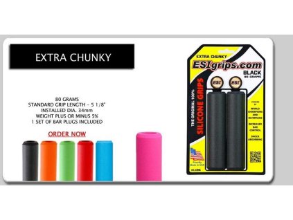 Gripy ESI grips Chunky EXTRA, 80g green