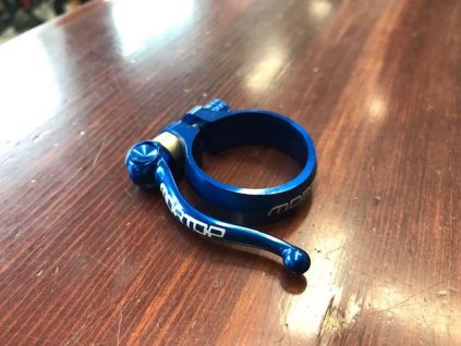 Podsedlová objímka Mortop SPC274 tmavě modrá 34,9mm