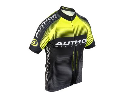 Dres Author Men Profi X0 ARP k/r žlutá-neonová/černá (Velikost S)