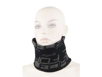 Šátek multifunkční Force zima černo-šedý