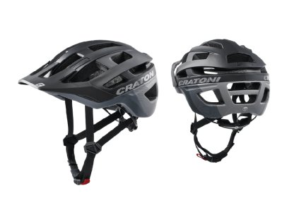 Přilba Cratoni AllRace Black-Grey Matt 2024 (Velikost M-L (56-61 cm), Rok 2024)