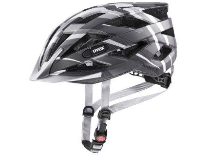 Přilba Uvex Air Wing CC BLACK - SILVER MAT 2025