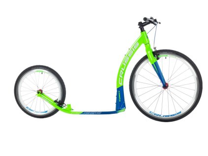Koloběžka Crussis Cobra 4.2 zelená/modrá