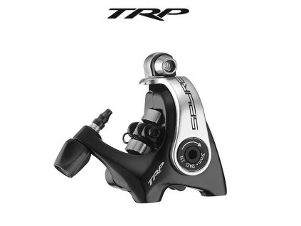 Kotoučová brzda Tektro TRP Spyre mech. černá/stříbrná