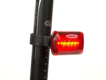 Světlo Author zadní A-Spitfire R černá/červené-sklo