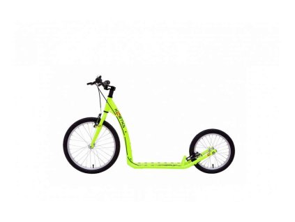 Koloběžka Kostka Hill Fun Kid (G5) žlutá reflexní