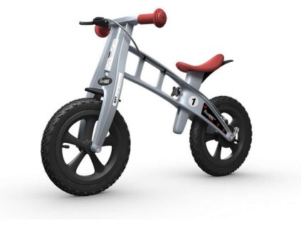 Odrážedlo FirstBIKE CROSS Silver