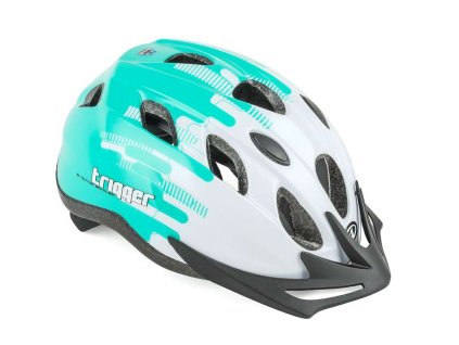 Přilba Author Trigger Inmold 174 bílá/zelená 2022 (Velikost 52-56 cm)