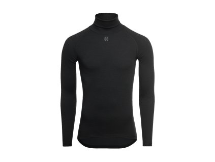 Triko Kalas Base Z1 dlouhý rukáv MERINO winter | černé (Velikost 1)