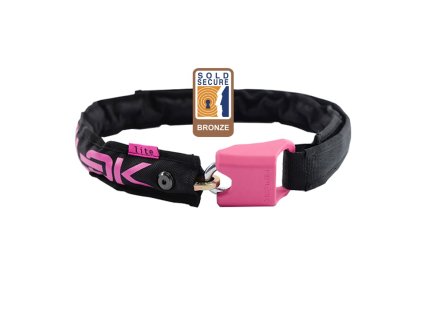 Zámek Hiplok LITE BLACK, PINK