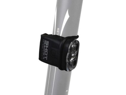 Světlo Author zadní Shot SILICONE R černá/čiré-sklo