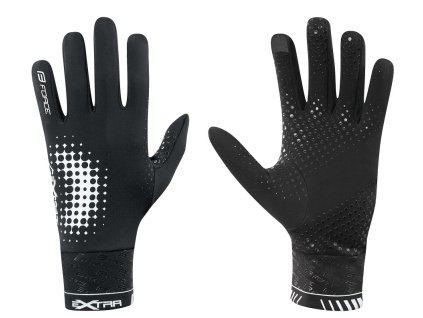 Rukavice Force Extra jaro-podzim černé (Velikost XL)