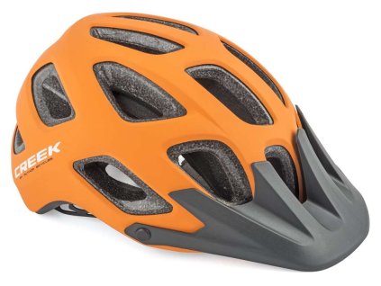 Přilba Author Creek Inmold HST 161 oranžová 2022 (Velikost 54-57 cm)